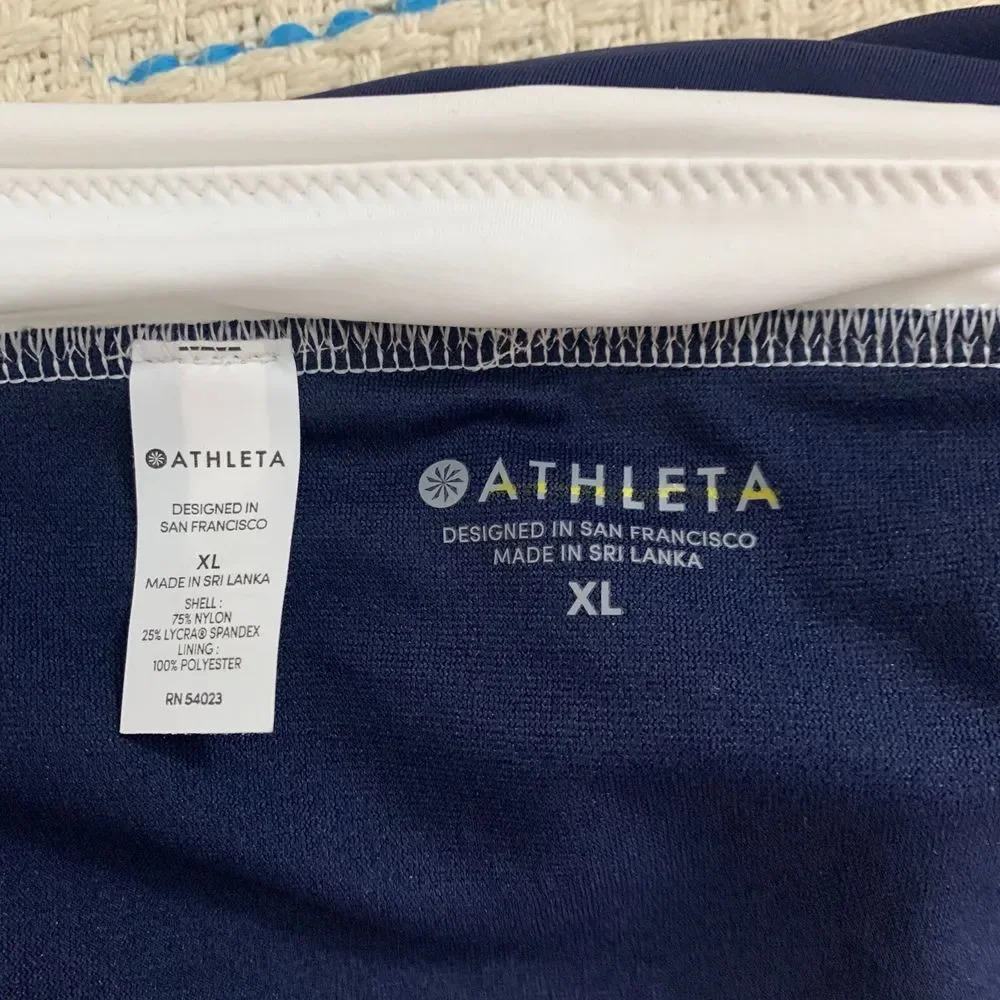 Athleta Mod Block Medium Rise Bikini Bottom‎ - Picture 9 of 9
